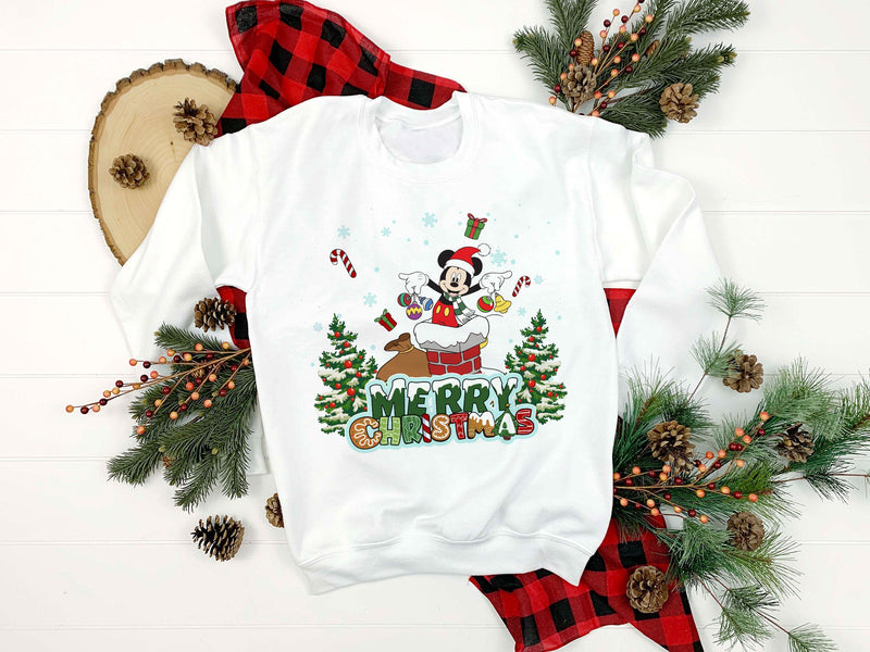 Christmas Mickey PNG, Disney Christmas PNG, Christmas PNG File.