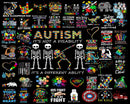 AUTISM PNG BUNDLE, Autism Puzzle png, Autism Awareness png, Autism Mom png,Be Kind png,Puzzle Piece png, Heart Quotes