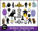 Avengers Thanos Infinity svg bundle, Avengers svg, png, dxf, Avengers svg files for cricut, Avengers svg clipar, Aladdin silhouette