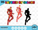 Marvel Avengers clipart set, Avengers svg cut files for Cricut / Silhouette, Avengers png