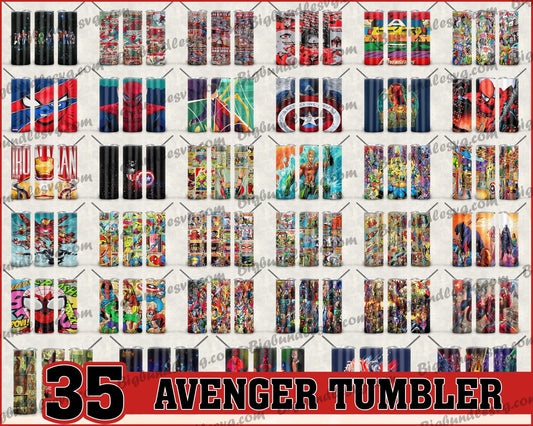 Avenger Tumbler - Avenger PNG - Tumbler design - Digital download