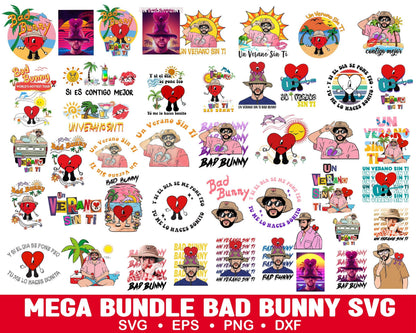 1200+ Bad Bunny Halloween, Bad Bunny Horror SVG, Bad Bunny Png, Halloween Png, Digital horror download.