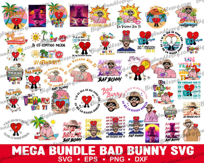 700+ Bad Bunny SVG, Bundle bad bunny layered svg