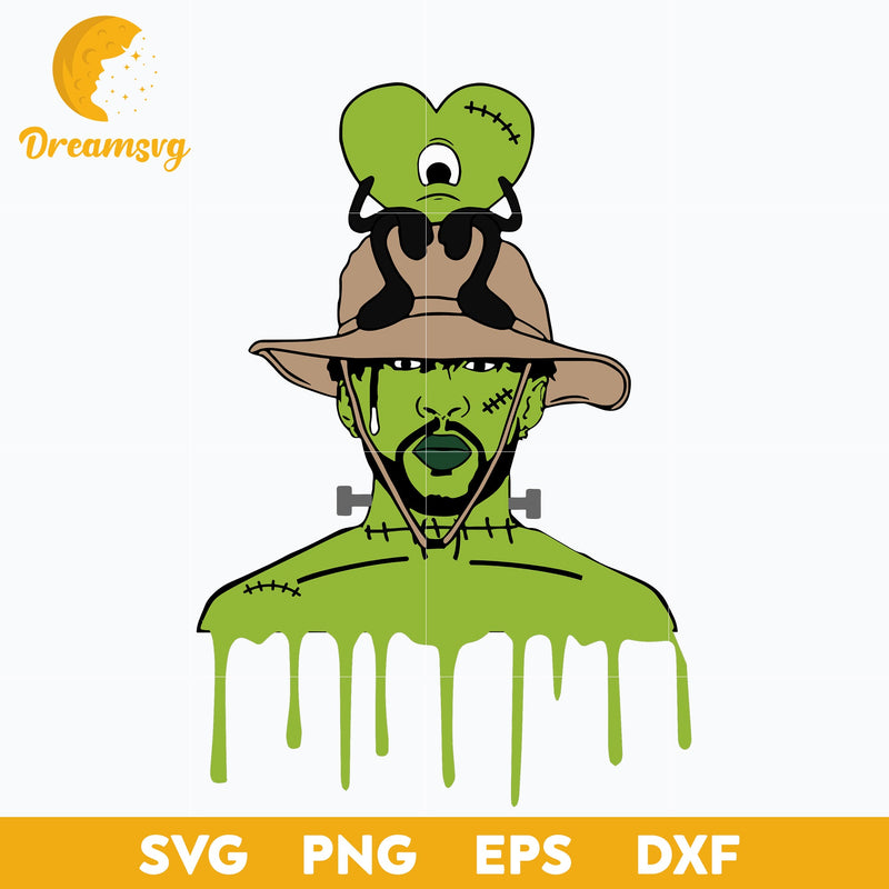 Bad Bunny Halloween Svg, Un Verano Sin Ti Halloween Svg, Bad Bunny Svg, Halloween Svg, png, dxf, eps digital file