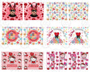 Valentine Bad Bunny Glass Tumbler, Valentine 20oz Tumbler, Trendy Valentine Png,Valentine Benito Png