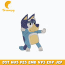 Bluey bandit cartoon embroidery