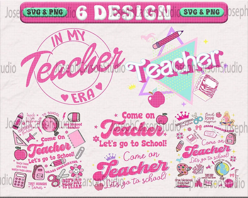 New Barbie back to School Bundle svg, Instant download