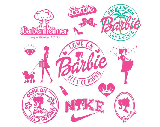 Barbie SVG Bundle, Barbie SVG for Cricut, Instant download