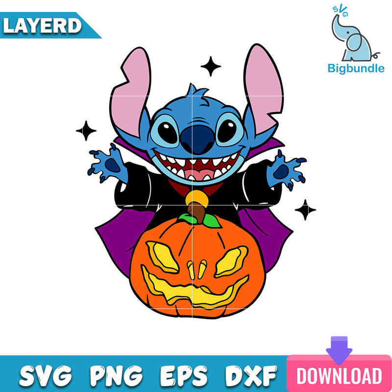 Alien Stitch Halloween Svg, Stitch Svg, Stitch Halloween Svg, SG20062319