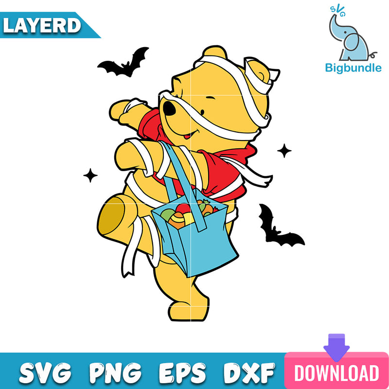 Pooh Halloween Svg, Winnie The Pooh Svg, Disney Svg, SG20062323