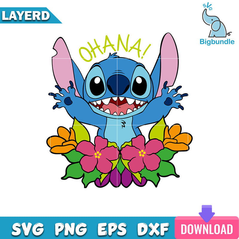 Stitch Ohana Svg, Ohana Svg, Stitch Svg, Disney Svg, SG20062345