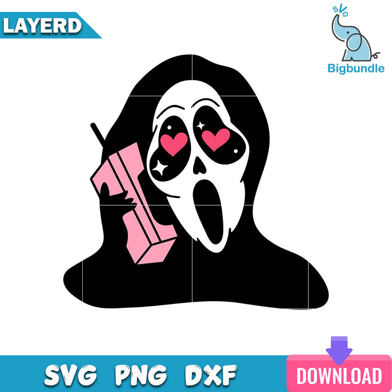 Scream Svg, Ghostface Svg, Horror Movies Svg, Halloween Svg, SG19062346