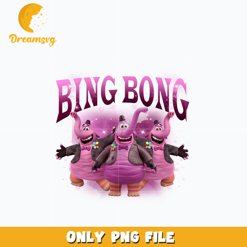 Bing bong Inside Out 2 design png