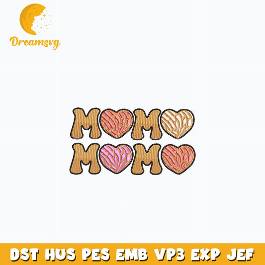 Bingo mama embroidery design
