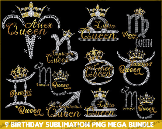 Birthday sublimation bundle - Digital Dowload