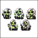 Black grinch Boujee Png Bundle