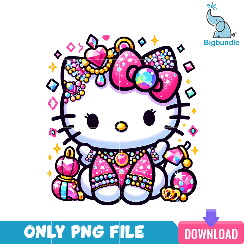 Hello Kitty Blink Accessory PNG