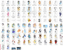 750+ Bluey svg, Bluey vector, bluey alphabeth, bluey cutfile, bluey clipart, bluey bundle
