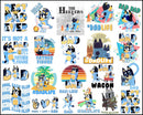 35+ Bluey dad bundle PNG Bundle - Digital Download