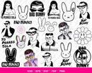 430+ Bad Bunny SVG,Bundle bad bunny svg, digital download