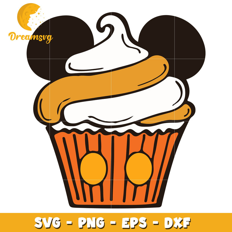 Halloween Cake and ears mickey svg