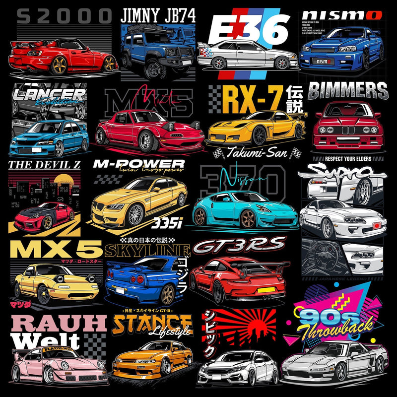 Sport Car Bundle PNG