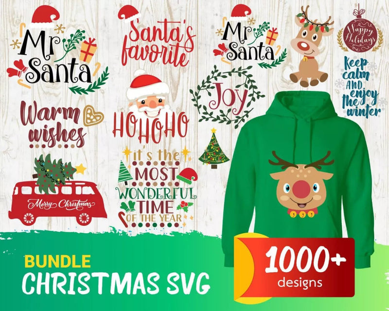 Christmas Svg Files for Cricut and Silhouette - Clipart Images