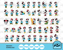 Classic Minnie Mouse BIG BUNDLE 500 files, Minnie svg cut files for Cricut / Silhouette, Minnie Mouse png