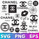 Coco Chanel Logo SVG, Chanel Logo PNG, Chanel SVG For Cricut, Chanel Logo Transparent, Chanel Logo Drip