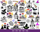 Hocus Pocus Svg Bundle, Hocus Pocus Cliparts, Hocus Pocus SVG for Cricut, Silhouette Vector Cut Files