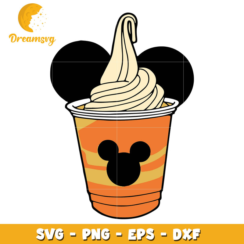 Cream mickey mouse svg, halloween svg