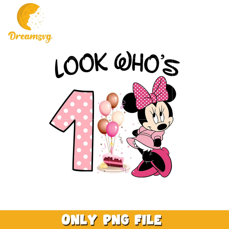 Minnie mouse of the birthday girl png