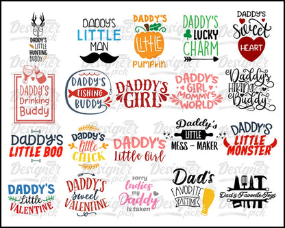Dad SVG Bundle - Digital download