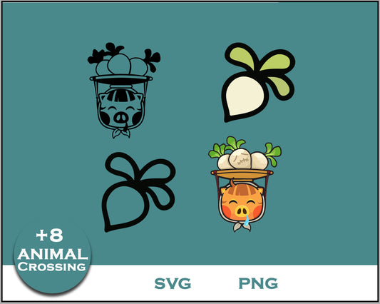 8+ Daisy Mae Svg Bundle, Animal Crossing Svg Bundle, Animal Crossing Svg, Cartoon svg, png digital file