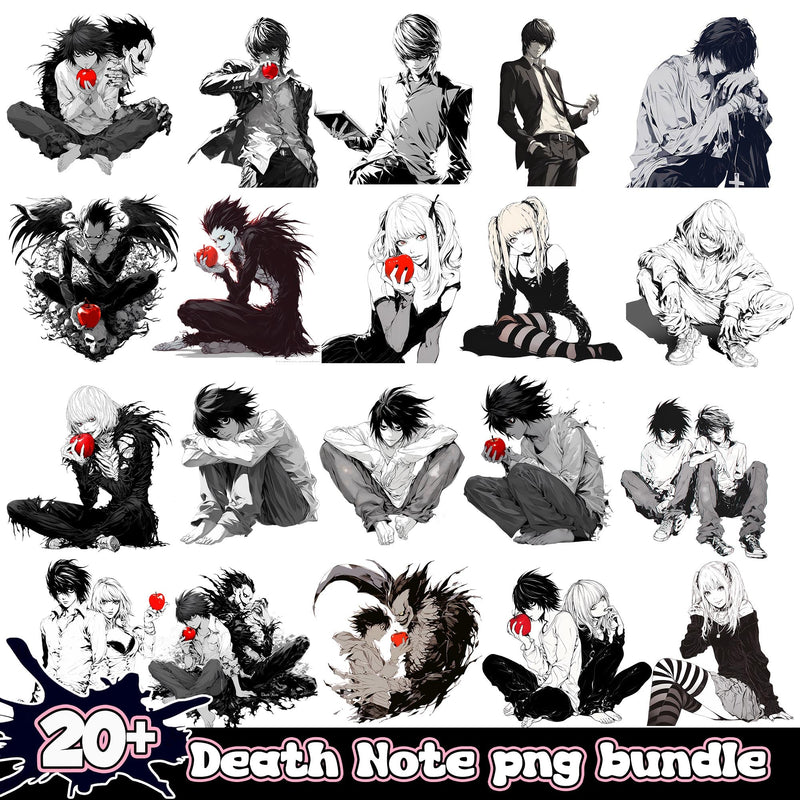 Death Note Bundle 20+ PNG