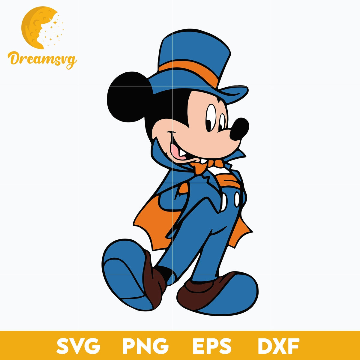 Mickey Mouse Halloween Svg, Mickey Halloween Svg, Mickey Svg, Halloween Svg, png, dxf, eps digital file.
