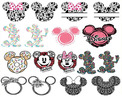 6000+ Disney Bundle svg, Fun Disney bundle, Disney svg bundle, Big bundle SVG and for cricut files, Clipart Svg