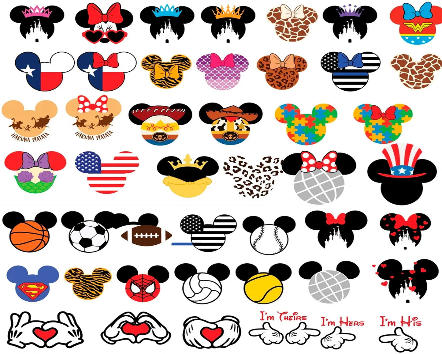 6000+ Disney Bundle svg, Fun Disney bundle, Disney svg bundle, Big bundle SVG and for cricut files, Clipart Svg