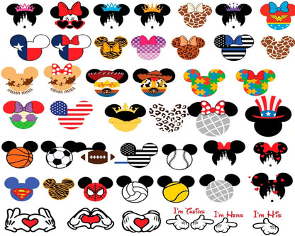 6000+ Disney Bundle svg, Fun Disney bundle, Disney svg bundle, Big bundle SVG and for cricut files, Clipart Svg