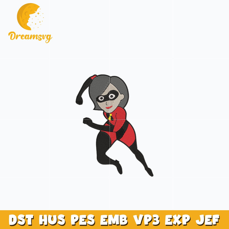 Disney Elastigirl Embroidery Design