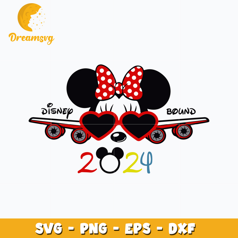 Minnie mouse disney bound 2024 svg