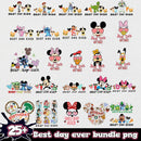 Disney best day ever png bundle