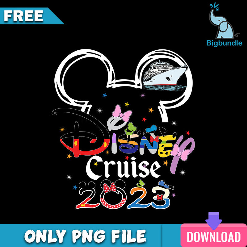 Mickey disney cruise 2023 png, disney png, Digital download.