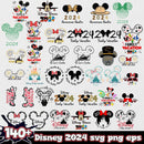 Disney family vacation 2024 bundle svg