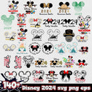 Disney Family Vacation 2024 SVG, Disney Family Vacation Clipart, Disney Vacation SVG Cricut