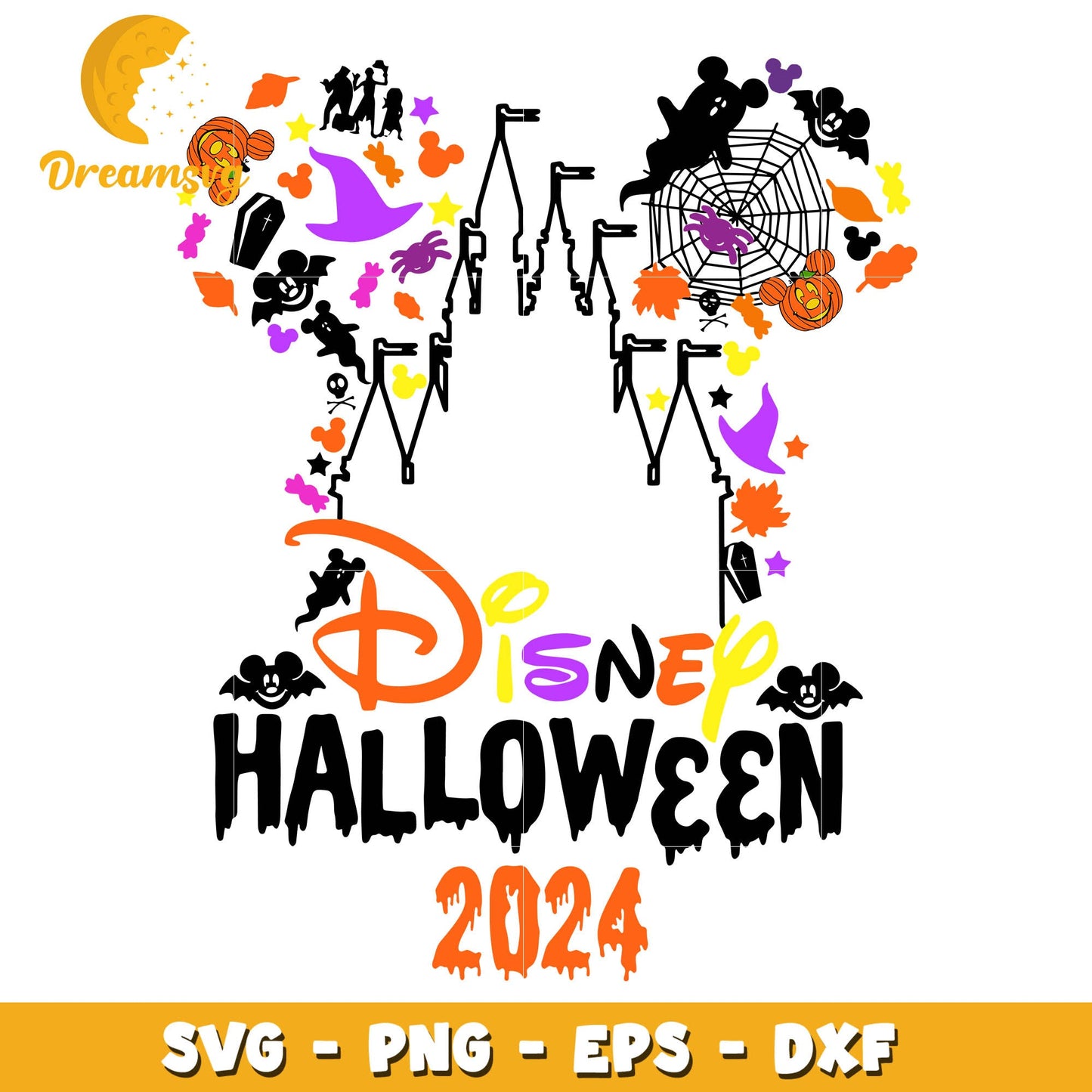 Disney halloween 2024 svg