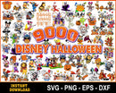 9000+ Disney Halloween bundle svg, Horror disney characters svg, png, eps, dxf, pdf, Digital file