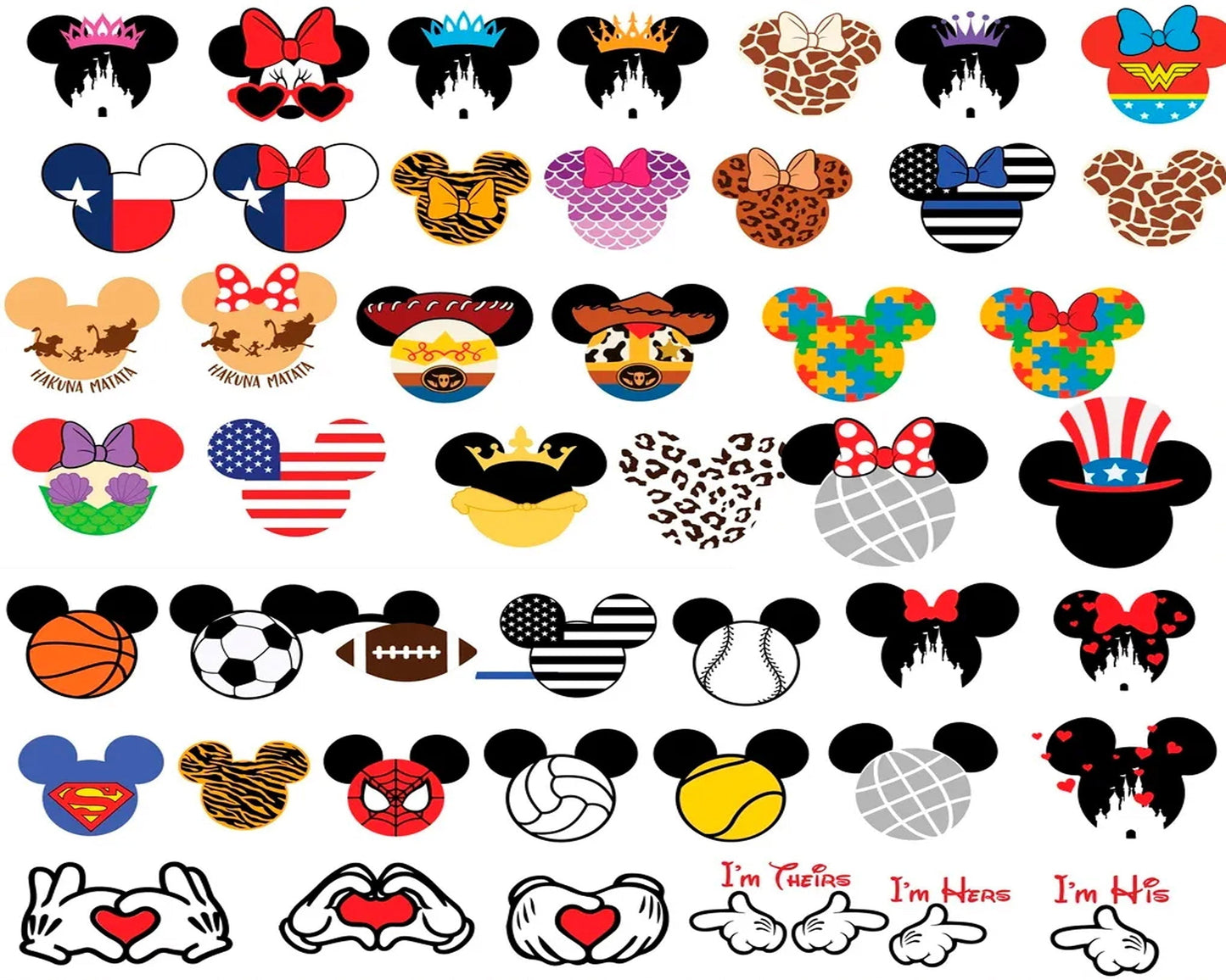9000+ Disney Halloween bundle svg, Horror disney characters svg, png, eps, dxf, pdf, Digital file
