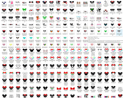 9000+ Disney Halloween bundle svg, Horror disney characters svg, png, eps, dxf, pdf, Digital file