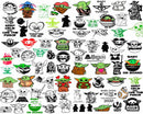 9000+ Disney Halloween bundle svg, Horror disney characters svg, png, eps, dxf, pdf, Digital file